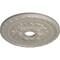 Ekena Millwork Palmetto Ceiling Medallion (Fits Canopies up to 5"), 20 7/8"OD x 3 5/8"ID x 1 5/8"P, Pearl White CM20PMPWS - alternate 3